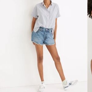 Madewell Blue Jean Shorts